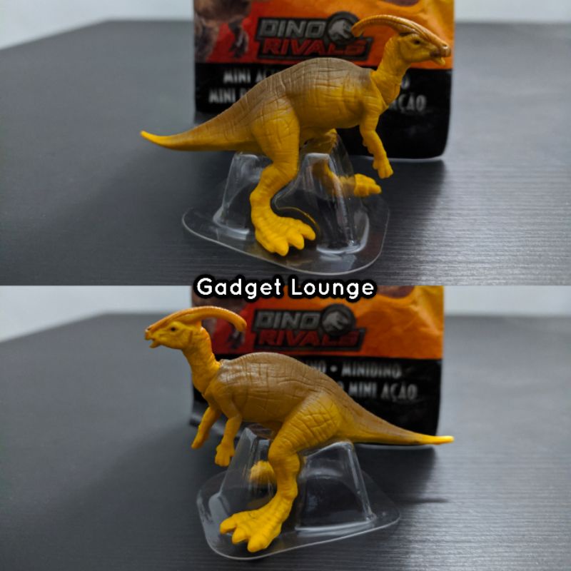 Mattel Jurassic World Mini Action Dino Rivals Dinosaur Figure Parasaurolophus Shopee Malaysia 2705