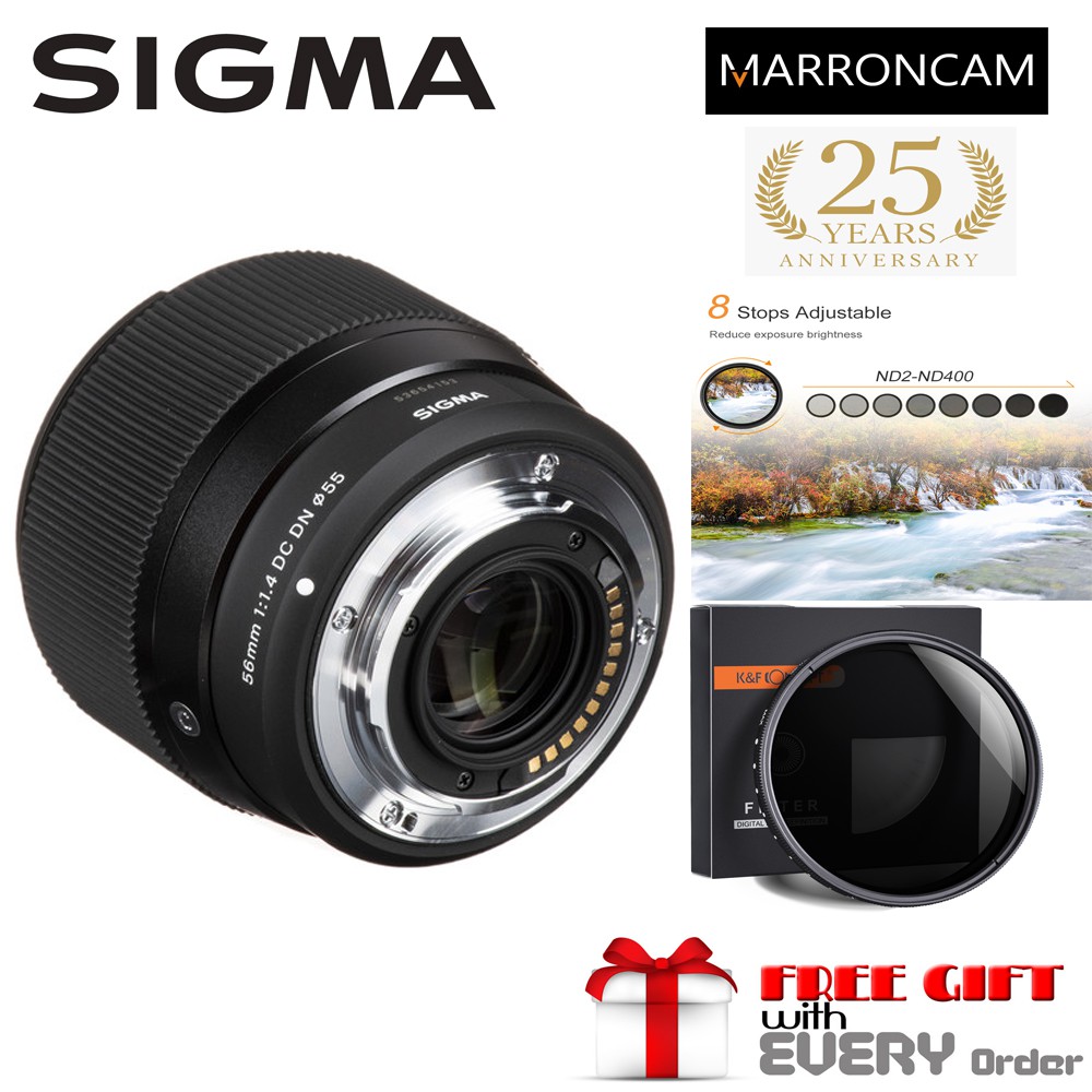 Sigma 56mm f/1.4 DC DN Contemporary Lens for Micro Four Thirds
