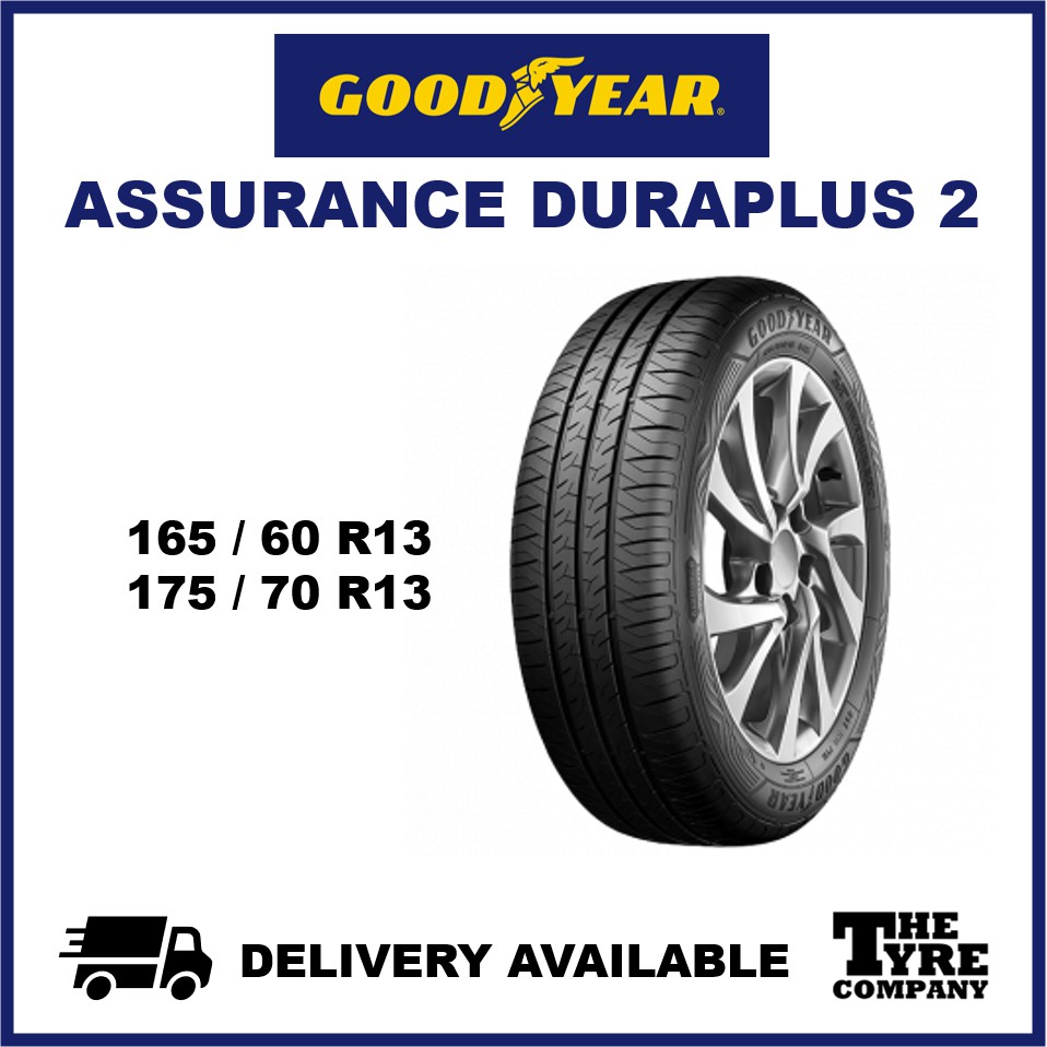 GOODYEAR ASSURANCE DURAPLUS 2 165 60 13 175 70 13 165 60R13