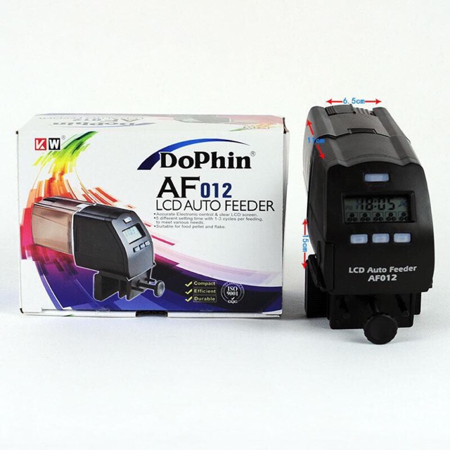 Feeder Af012 Dophin Auto Feeder Dophin Digital Aquarium Fish Food
