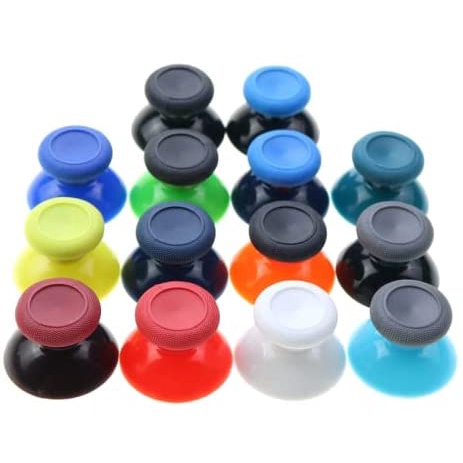 GROOMY 5Pcs/Set Replace Plastic 3D Analog Controller Stick Cap 3D Joystick Cap Cover Button For New 3DS 3DSLL 3DS XL