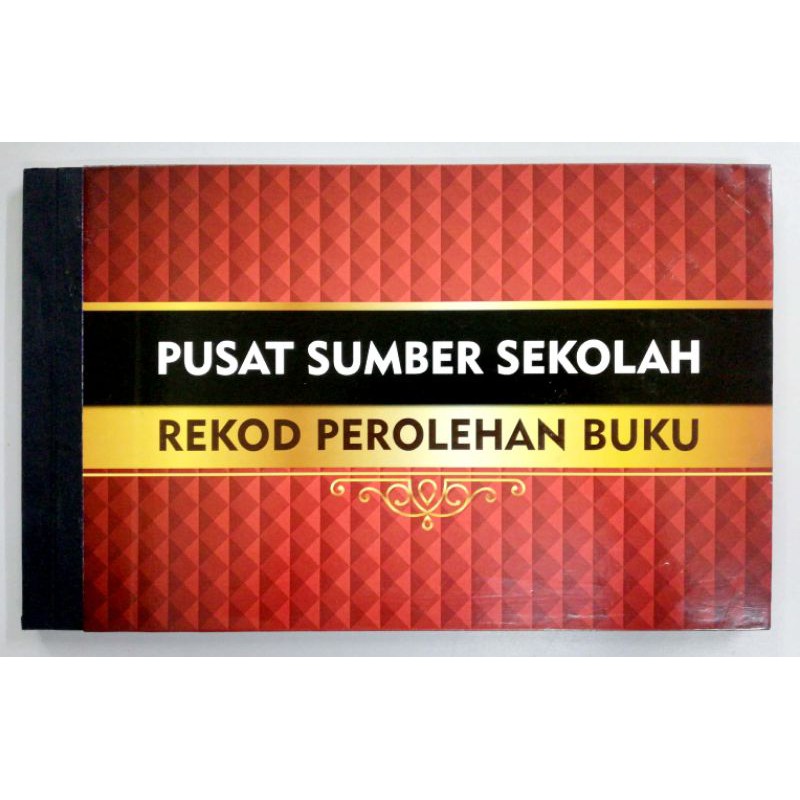 PUSAT SUMBER SEKOLAH [ REKOD PEROLEHAN BUKU ] | Shopee Malaysia