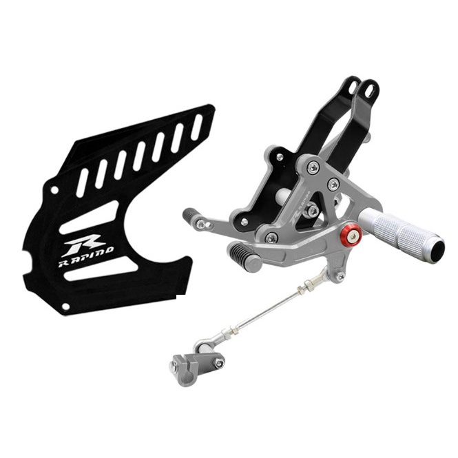 Rapido Racing Footrest single Footrest Single Racing Footrest V1