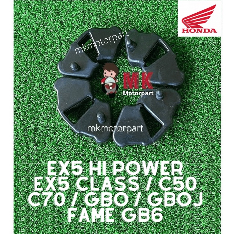 (M) Hub Rubber Honda EX5 Hi Power / EX5 CLASS / C70 / C50 / GBO / GBOJ