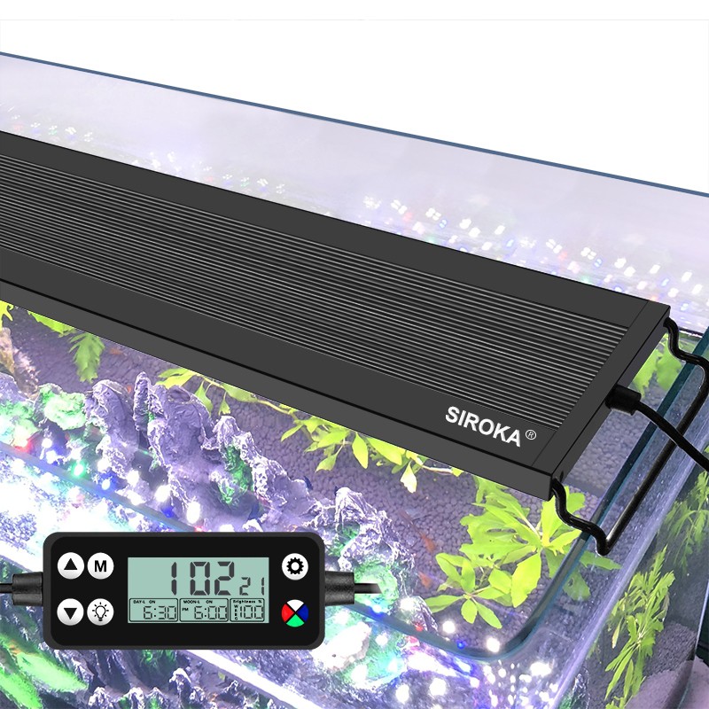 2021 ใหม่ 14W-36W Full Spectrum Fish TANK Light Coral พืชน้ำ LED ...