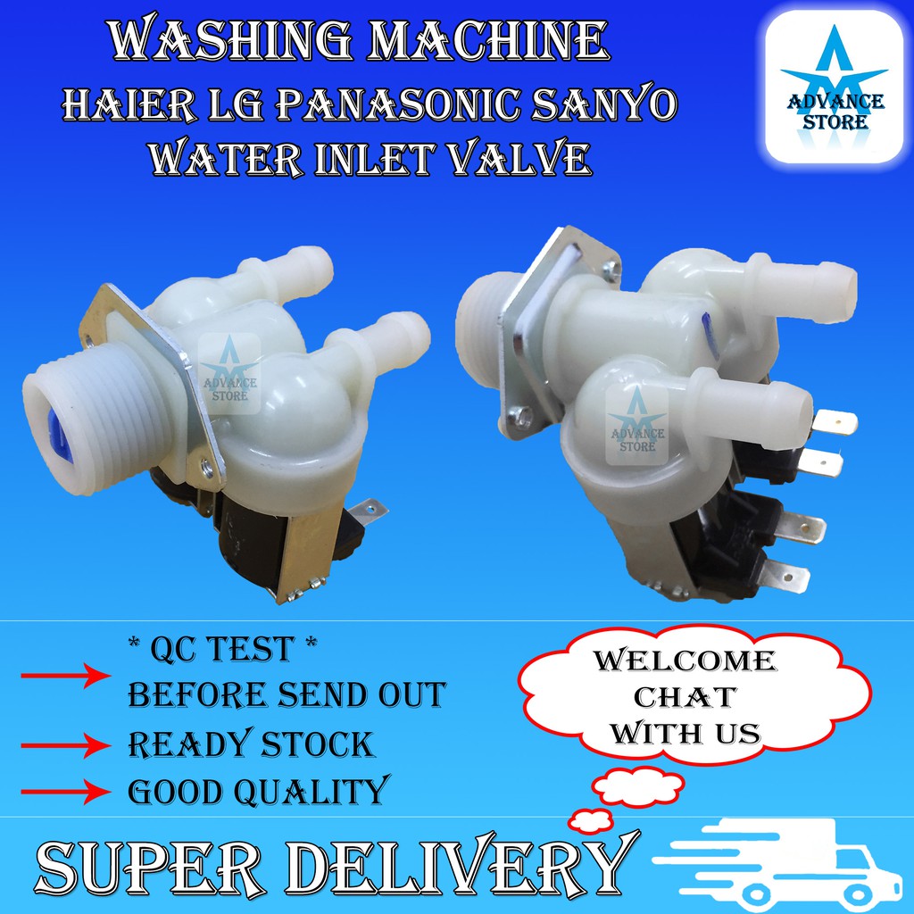 LG Front Loading Washing machine Water Inlet Valve WF0702WKC DWDT08W