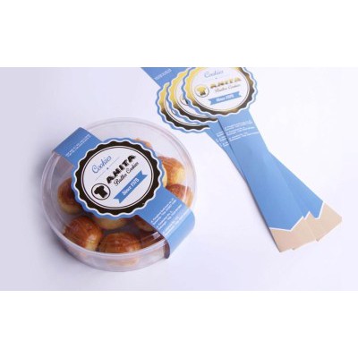 Food Box Adhesive Sticker (Free design) | Shopee Malaysia