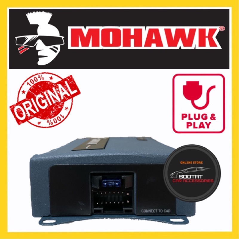100% MOHAWK Android Player Car DSP 4 Channel Plug & Play power ...