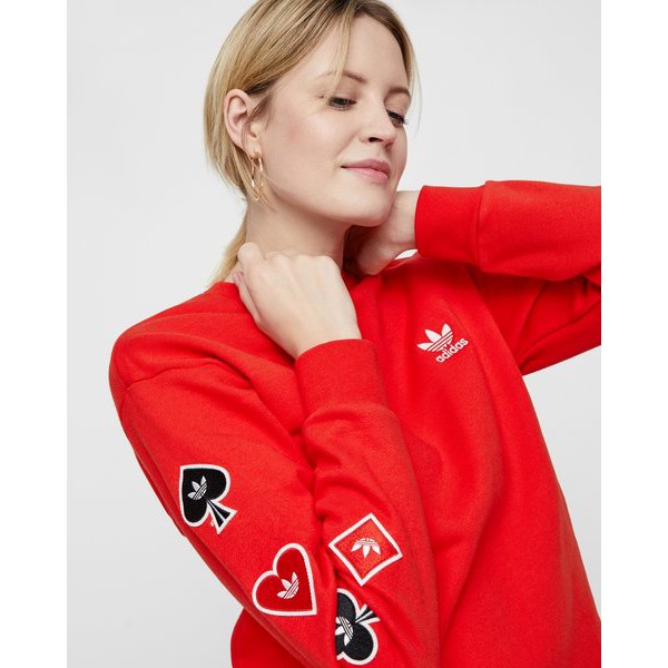 Adidas playing cheap card sweatshirt