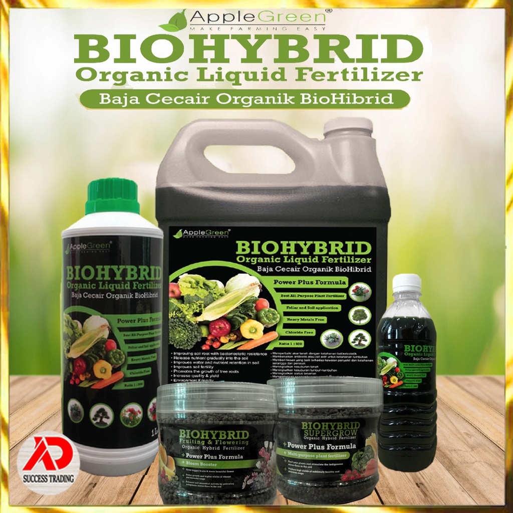 BIO Hybrid Organic Liquid Fertilizer Foliar Spray Fertigation, Plants