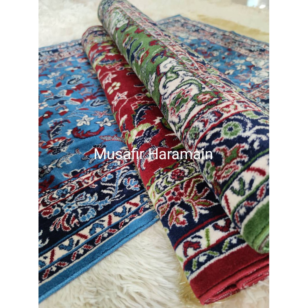 MURAH SEJADAH RAWDAH RAUDHAH RAUDAH + Paper Beg - Tebal 4mm - (Original ...