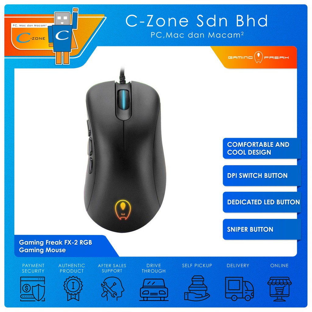 Gaming Freak FX-2 RGB Gaming Mouse | Shopee Malaysia