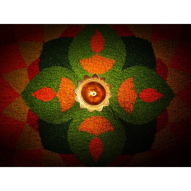 Colour Rangoli Kolam Arisi Rice Each Colour 7 Colours ( Colour Rice ...