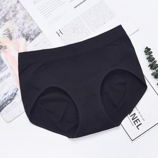 New! 3D Honeycomb Underwear panties seluar dalam Medium Waist