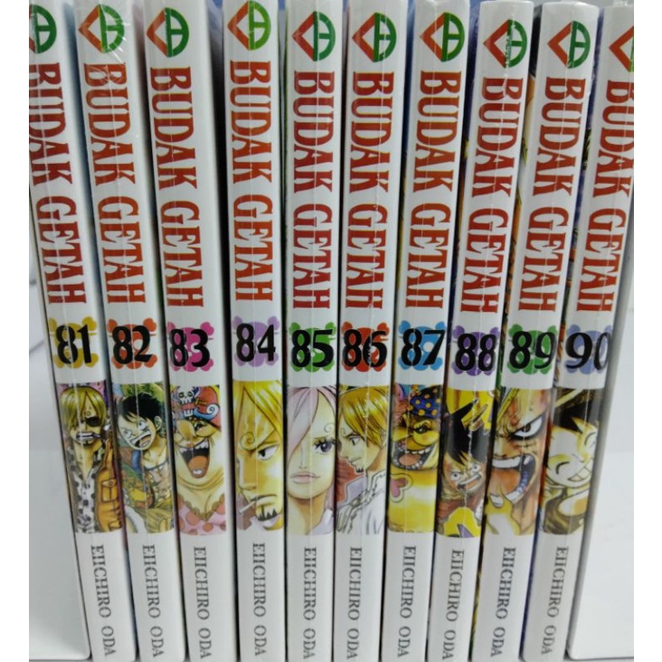 ONE PIECE / BUDAK GETAH (BM Komik) Vol. 81 - 90 (new & Seal) | Shopee ...