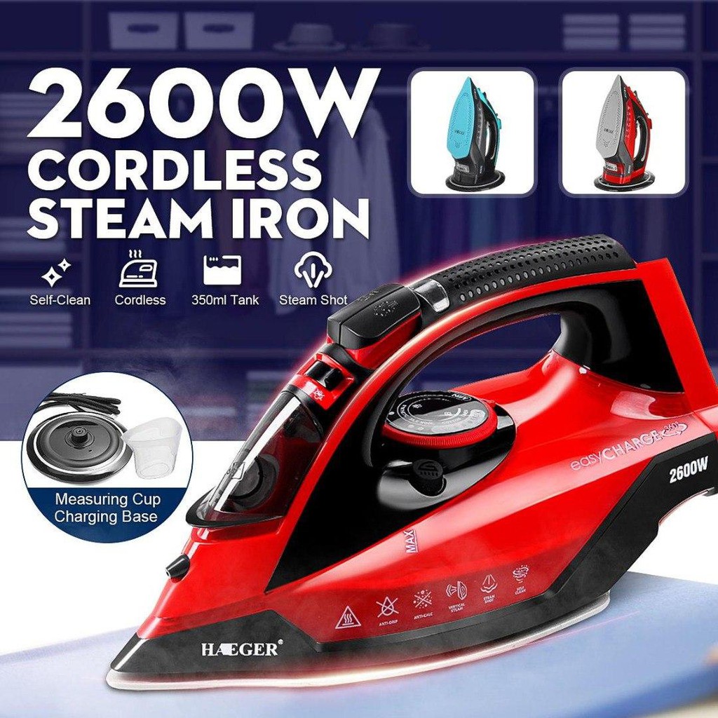 HOT ITEM READY STOCK MALAYSIA CORDLESS STEAM IRON Shopee