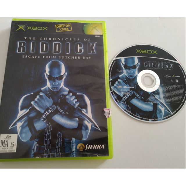 Original Xbox game Riddick | Shopee Malaysia