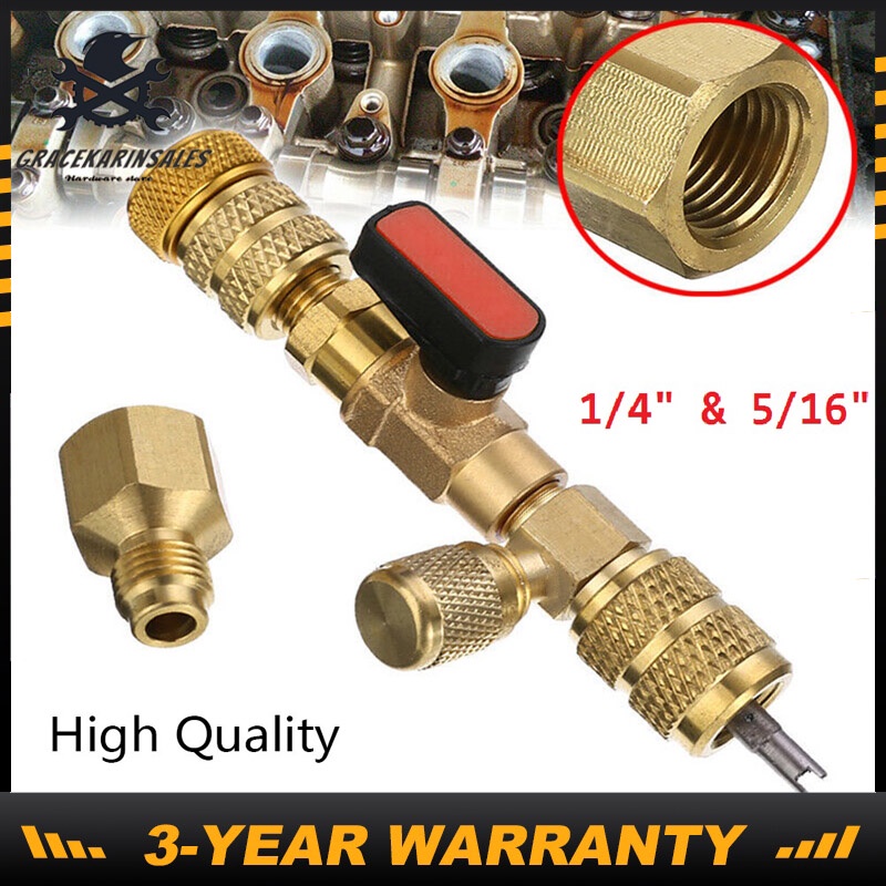 Valve Core Remover System AC Valve Core Remover Port Installer Easy use