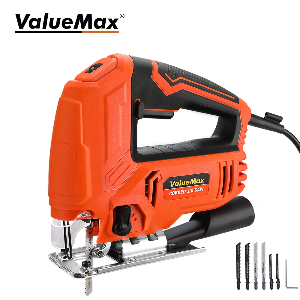 ValueMax 600W Electric JigSaw with 6 Speed Variable Jig Saw Cutter ...