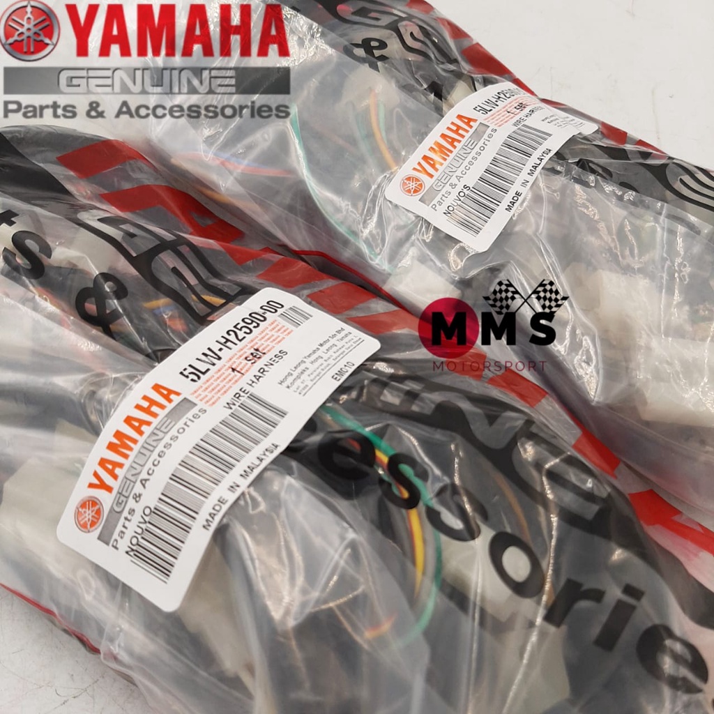 Wire Harness Yamaha Nouvo Nouvo's Wiring Wayar Motor Original Made in