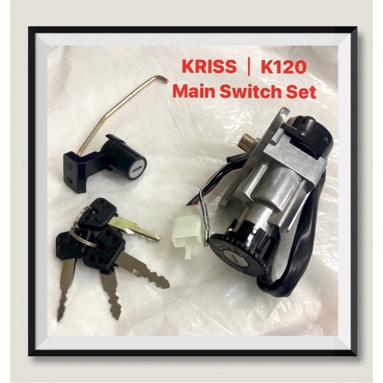 MODENAS KRISS K120 MAIN SWITCH SET LOCAL // MODENAS KRISS K120 K110 ...