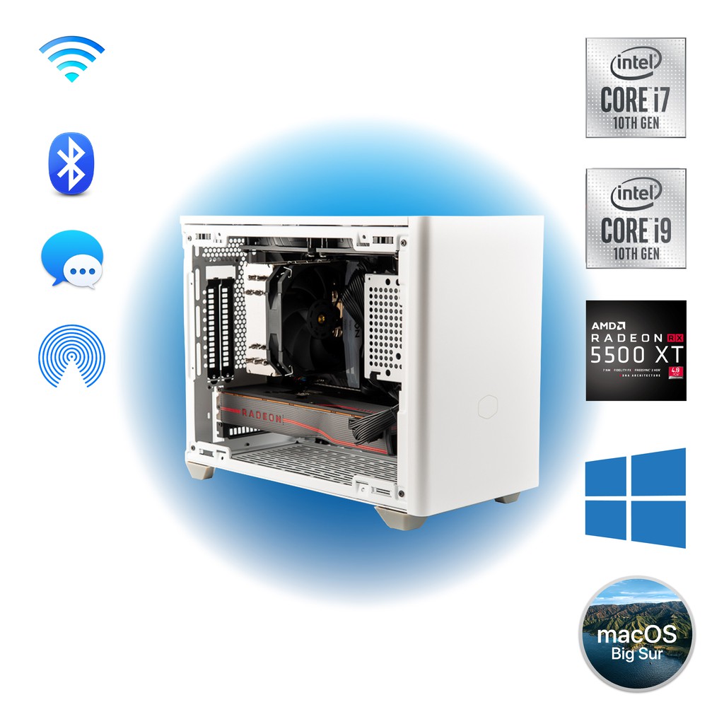 BLACK 8C MINI Hackintosh Elegant Budget ITX Mac PC Shopee Malaysia
