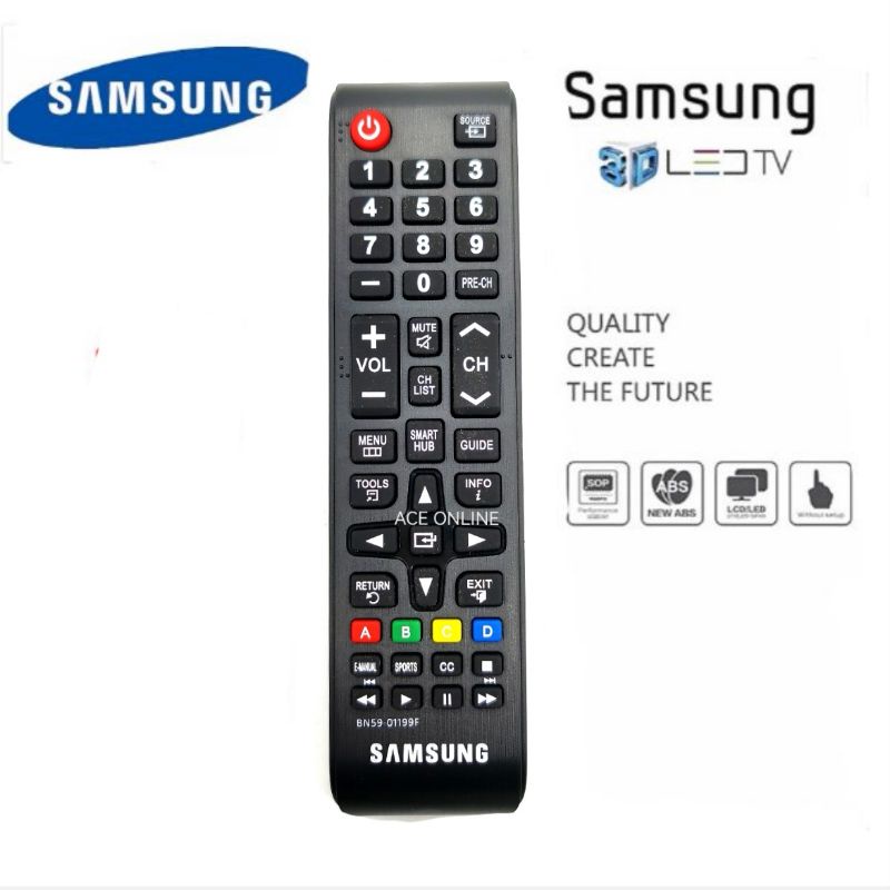 SAMSUNG TV Remote Control BN59-01199F by Samsung