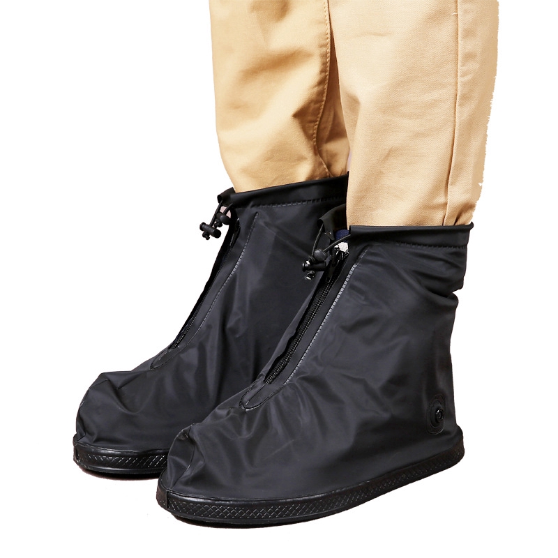 Reusable Waterproof Anti-Slip Rain Shoe Cover penutup kasut Rain Boots ...