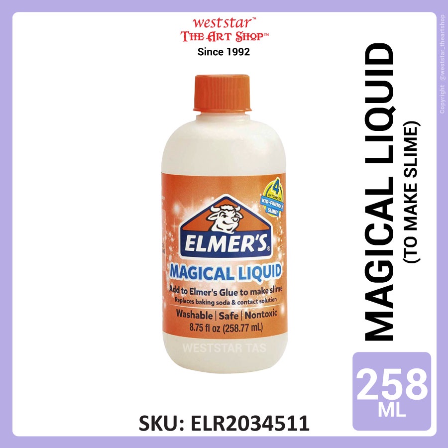 [Weststar TAS] Elmer's Magical Liquid Slime Activator 258ml | Shopee ...