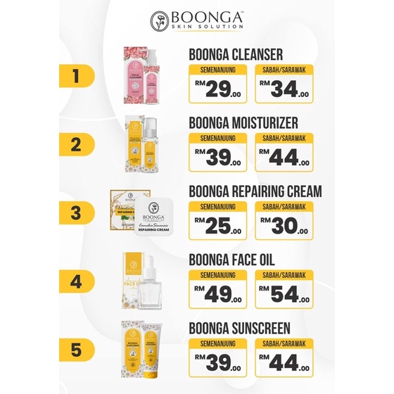 BOONGA COSMETICS BY AIFA AZLAN | Shopee Malaysia