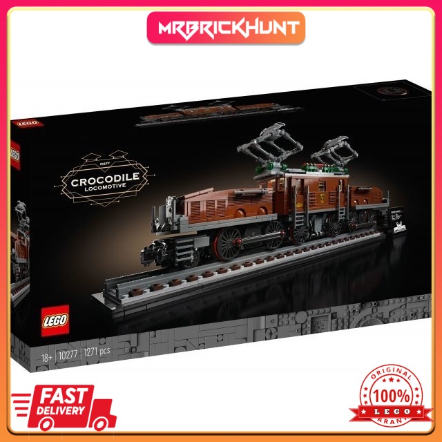 Crocodile locomotive outlet train 10277