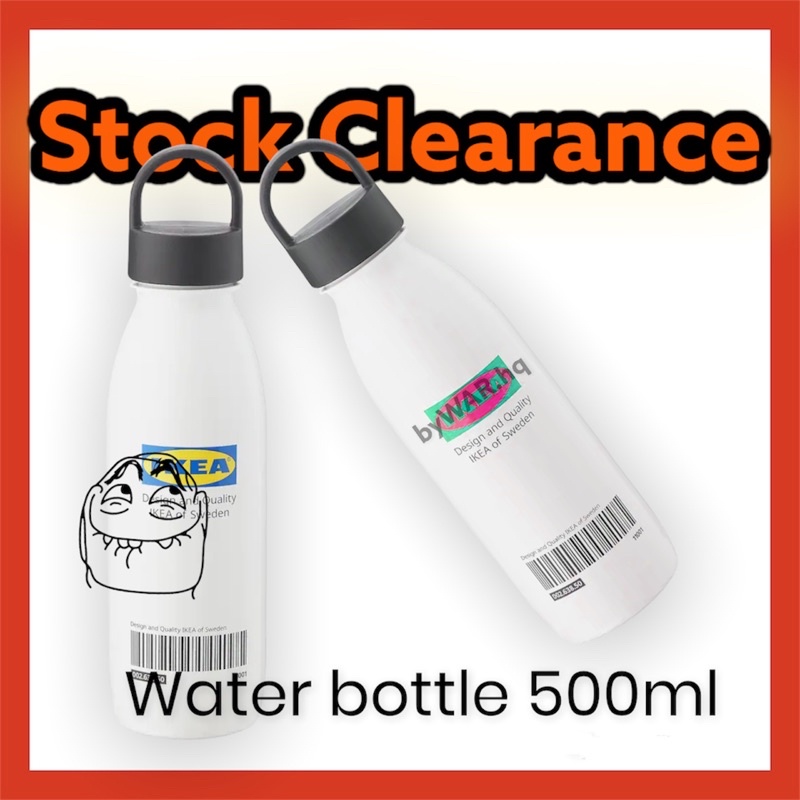 IKEA Water Bottle 500ml Botol Air IKEA Shopee Malaysia