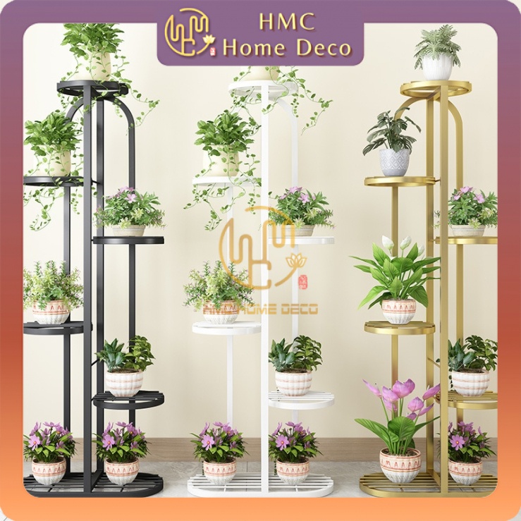 HMC NEW DESIGN EUROPEAN STYLE MULTI LEVEL IRON STAND FLOWER POT RACK ...