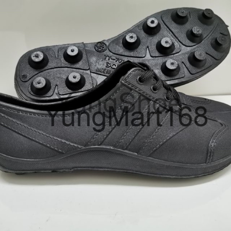 Adidas black cheap rubber shoes