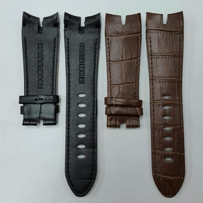 Roger Dubuis Leather Watch Strap Shopee Malaysia