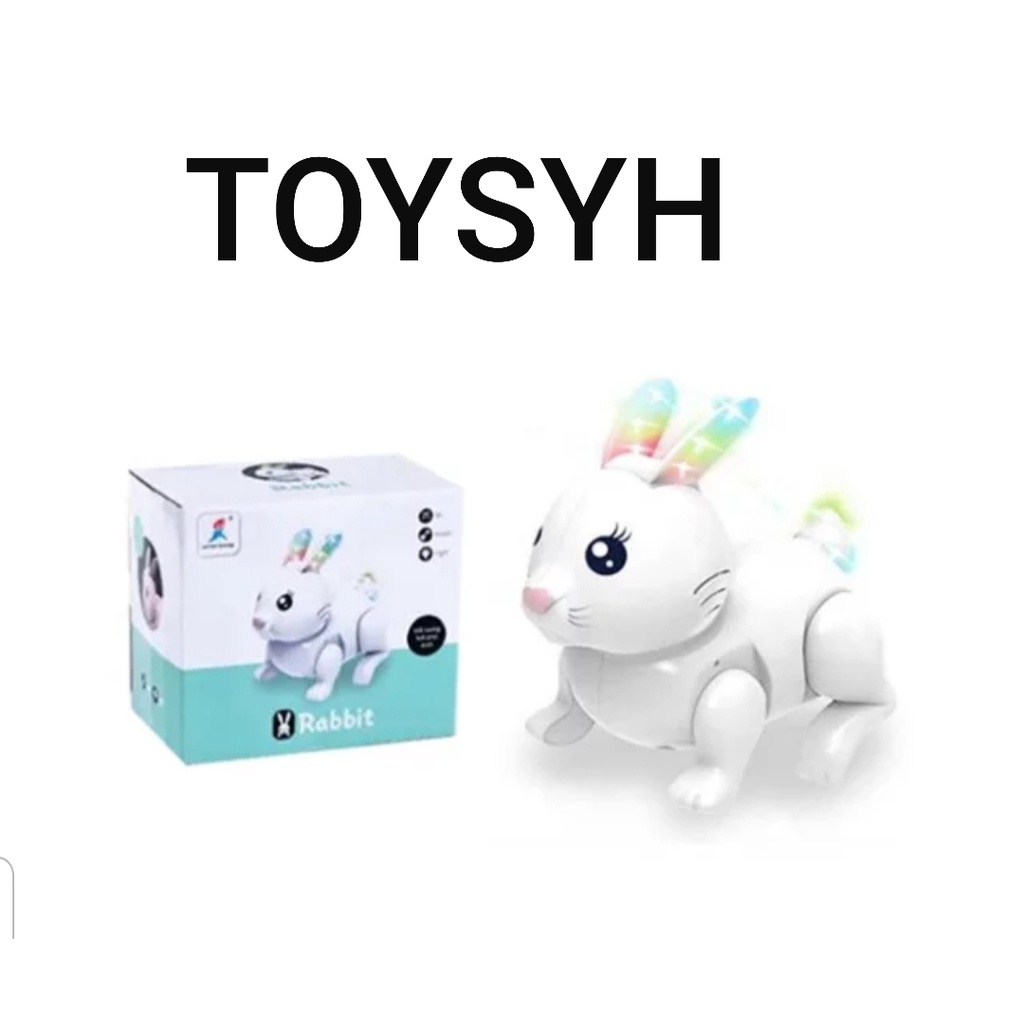 SYH Pure Snow White Wiggle Musical And Dazzle Color Gradient Light ...