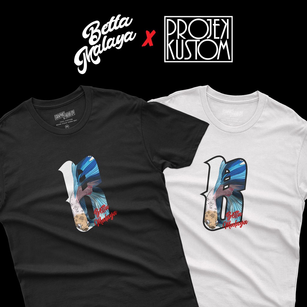 TSHIRT BETTA FISH (XS - 5XL) | Shopee Malaysia