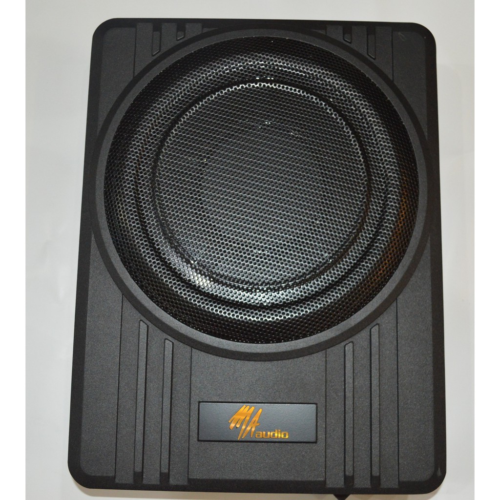 MA AUDIO ACTIVE SUBWOOFER (10")LOW PROFILE AMPLIFIED SUBWOOFER