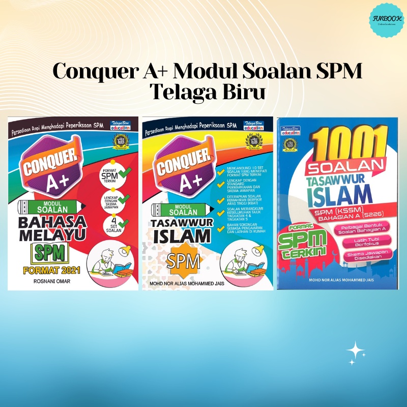 [FUNBOOK] Conquer A+ Modul Soalan SPM  1001 Soalan Tasawwur Islam SPM