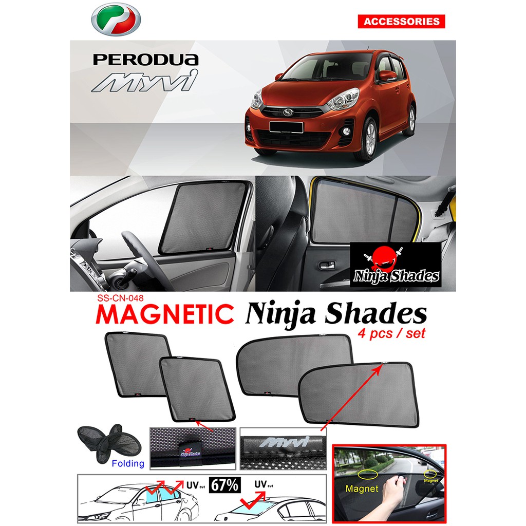 Magnetic sunshade deals myvi