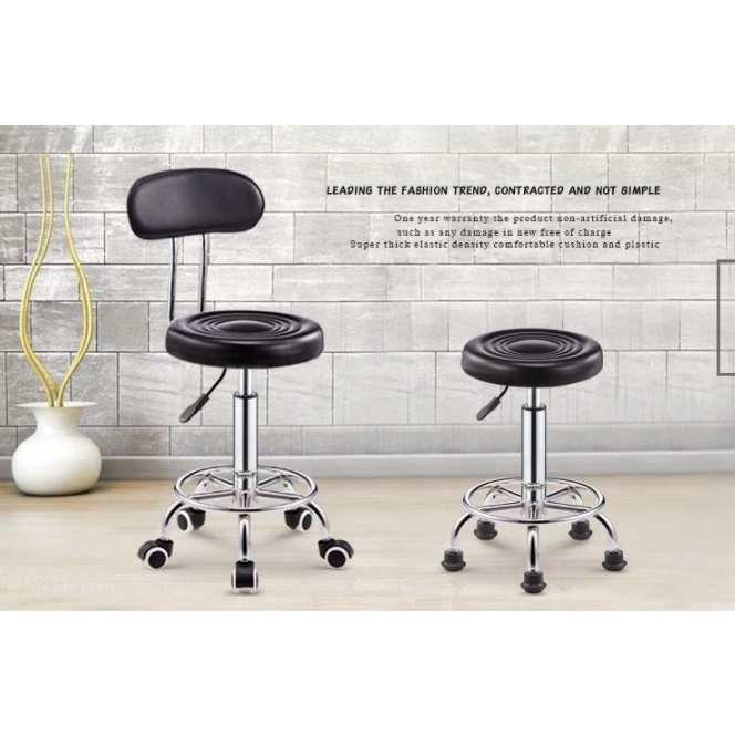 Counter height chairs with wheels hot sale