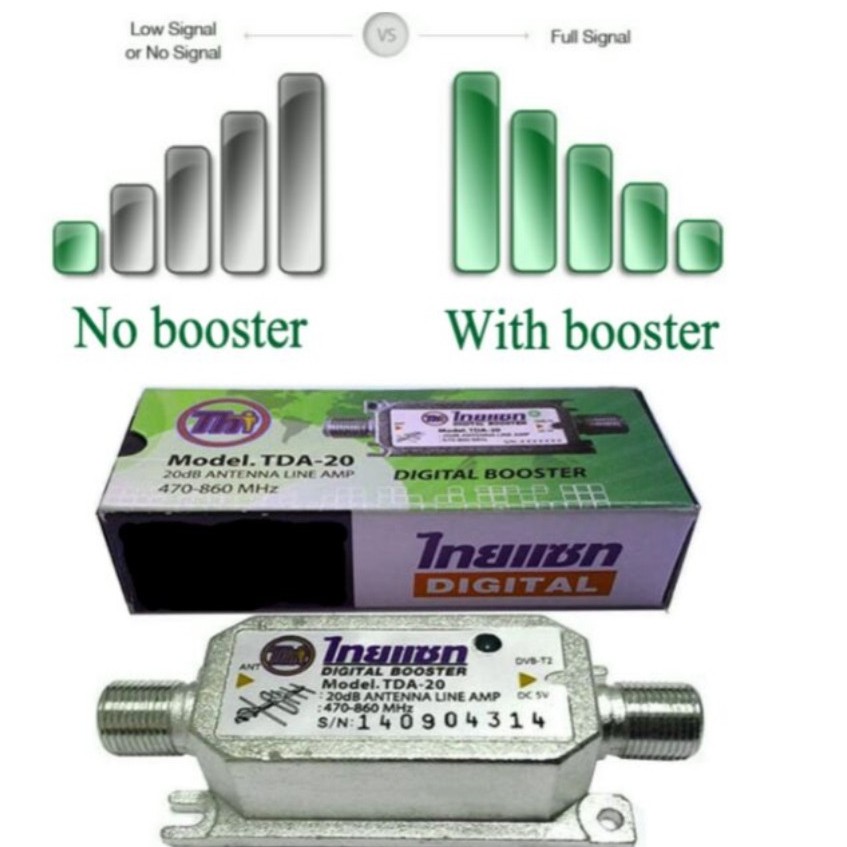 Digital Booster TDA-20 for DVBT2 (MYTV) | Shopee Malaysia