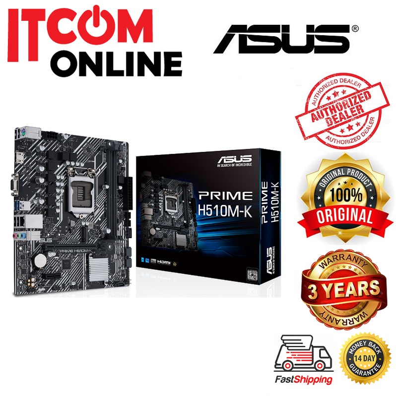 ASUS H510MK PRIME DDR4 SOCKET 1200 MOTHERBOARD Shopee Malaysia