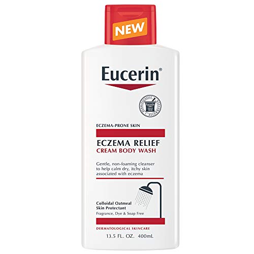 Eucerin Eczema Relief Cream Body Wash, Gentle Cleanser for Eczemaprone 100 USA Original