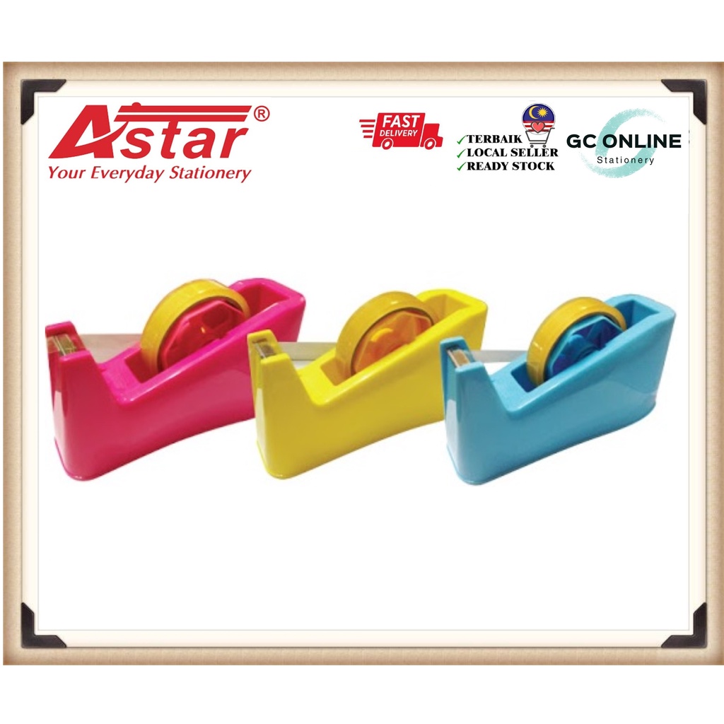 Astar TD189 Big Fancy Tape Dispenser For Big Small Core 12mm