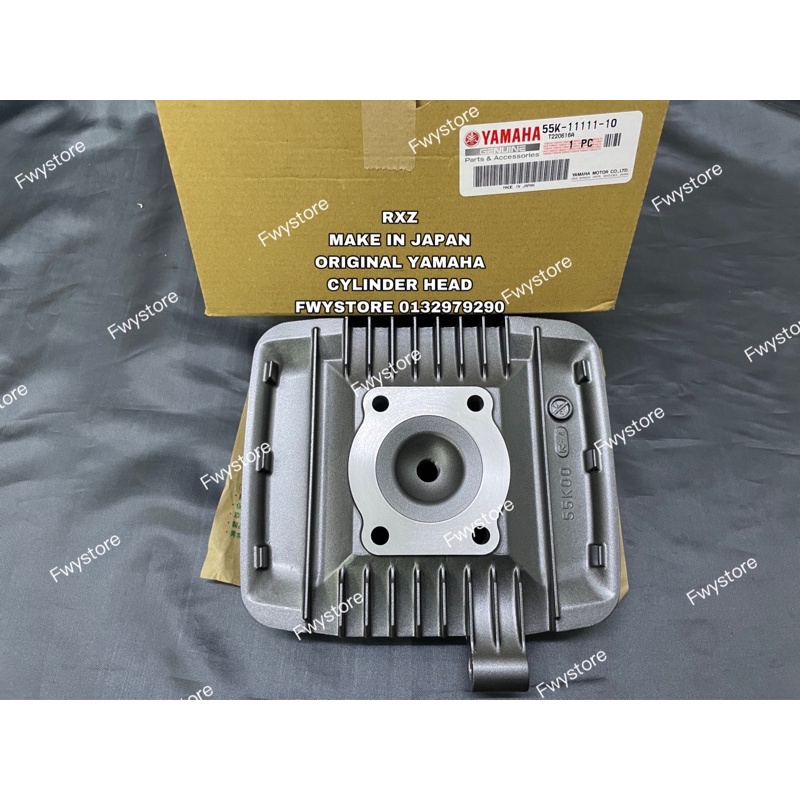RXZ ORIGINAL YAMAHA CYLINDER HEAD 55K-11111-10 | Shopee Malaysia
