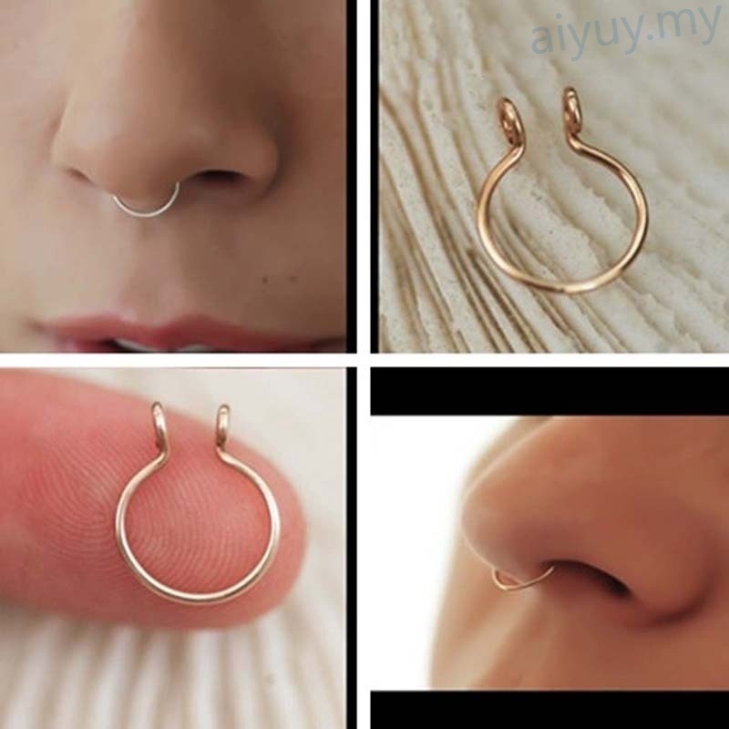 Fake hot sale septum clicker