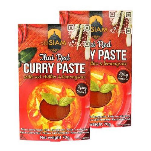 De deSIAM Siam Thai Red curry paste Two Packs 70g 2 Shopee Malaysia
