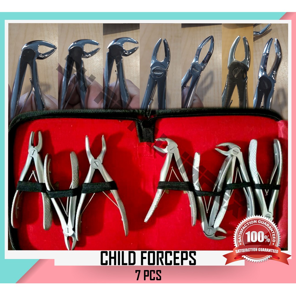 Child tooth extraction forceps set 7pcs shopee malaysia