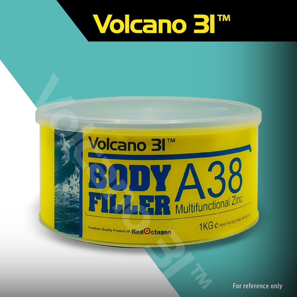 Volcano31 Body Filler Car Putty Simen Kereta Multifunctional Putty BPO Besi Car Paint Shop Putty